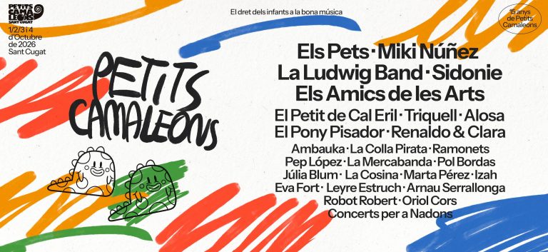 Afiche de la edición 2026. Petits Camaleons